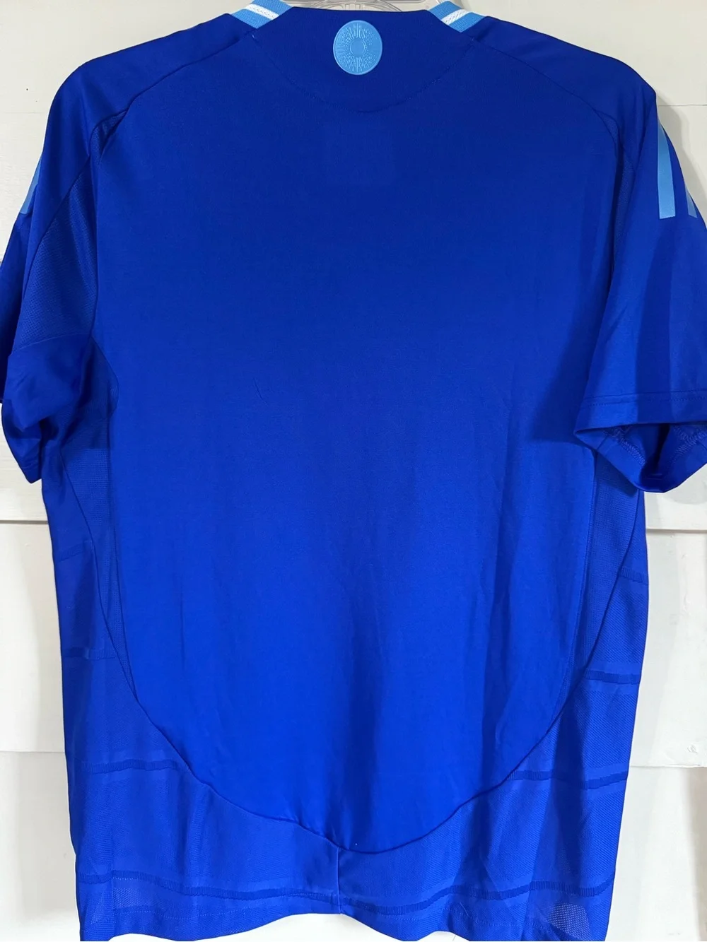 Adidas Argentina 2024 Away Authentic Player Jersey Men's Medium M FIFA Patch Blu